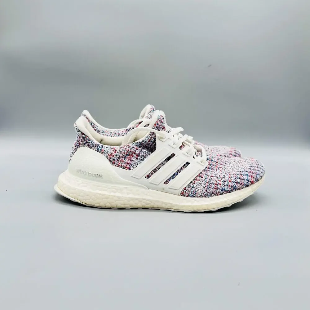 Adidas Shoes Womens 7.5 Multicolor Knit Ultraboost 4.0 Running Sneakers Comfort